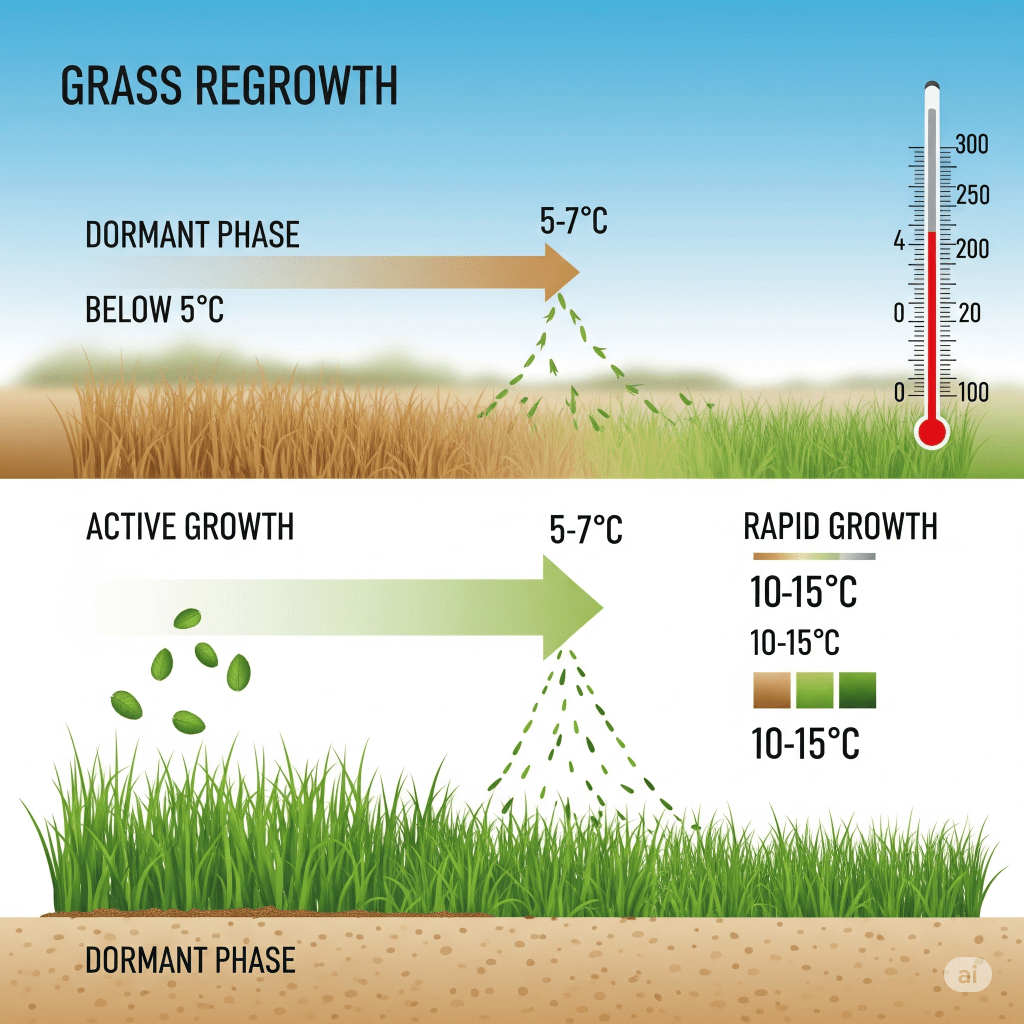 When Does Grass Start Growing Again?