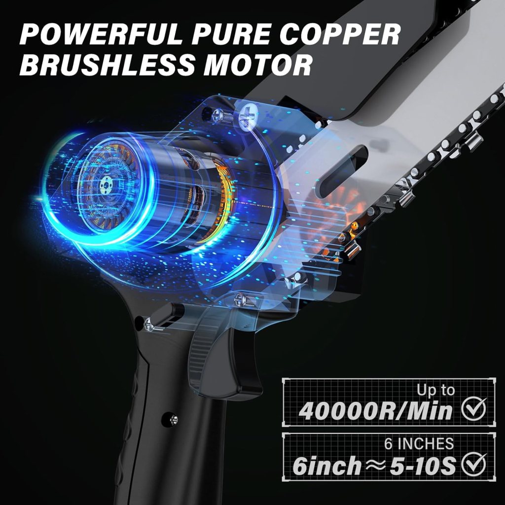 CS06 Handheld Electric Chainsaw Review