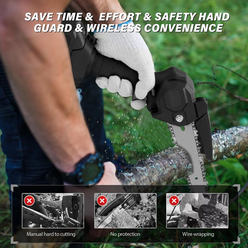 CS06 Handheld Electric Chainsaw Review